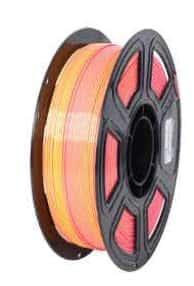 Filamento in PLA di seta sfumato per stampante 3D, materiale per modellazione 1,75 mm, 200 g, filamento di stampa ad alta velocità, maggiore resistenza, per stelle sensoriali e fidget star, precisione