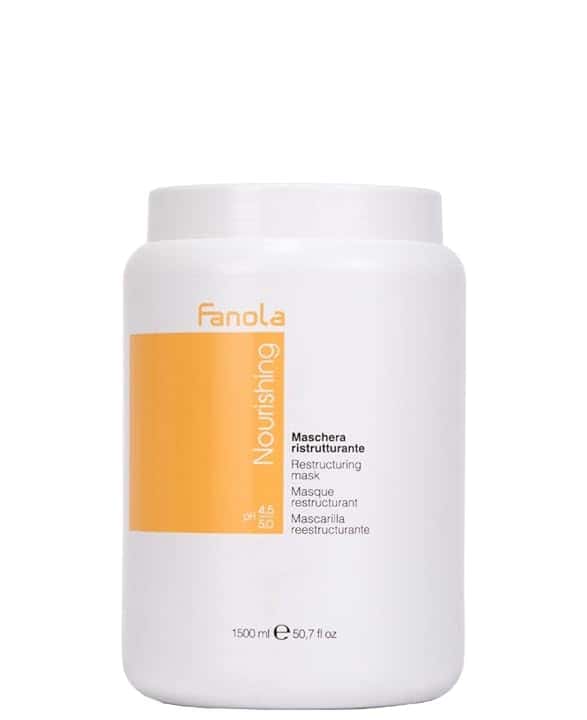 Fanola Nutri Care - Maschera Ristrutturante, 1500 ml Compact by Design (certificazione sviluppata da Amazon)
