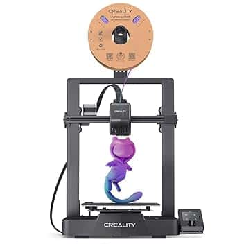 Stampante 3D Creality Ender 3 V3 SE, 250 mm/s di velocità di stampa 3D con livellamento automatico CR Touch, estrusore diretto Sprite a doppio asse Z e asse Y, stampa 8.66 * 8.66 * 9.84in