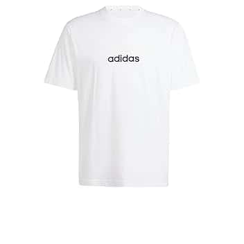 adidas Uomo Essentials Linear Single Jersey Tee