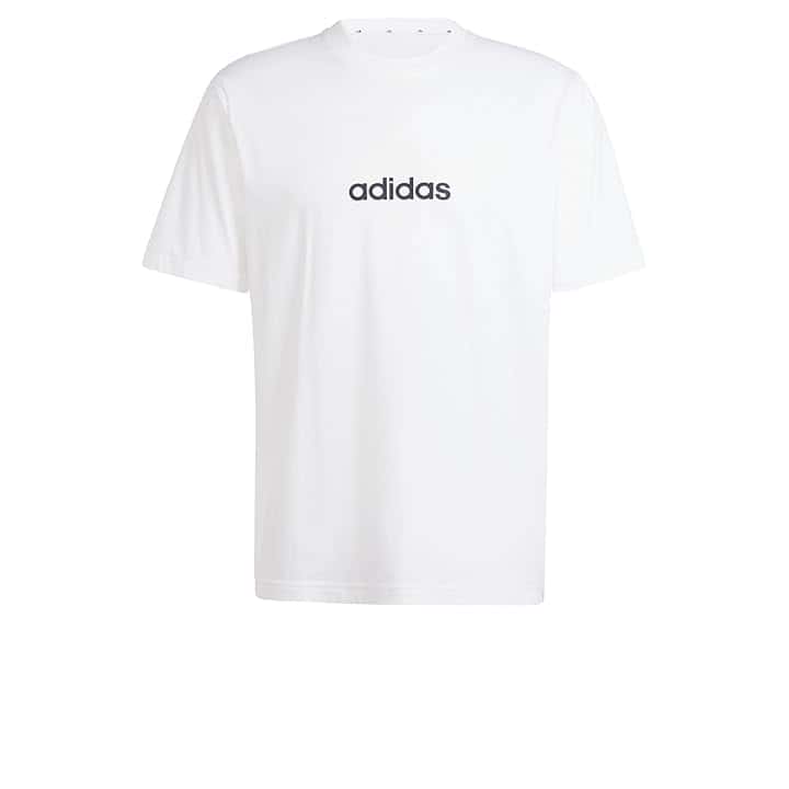adidas Uomo Essentials Linear Single Jersey Tee