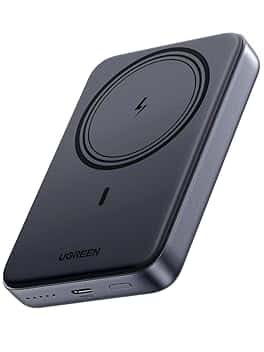 UGREEN Nexode Power Bank Magnetico 10000mAh, Caricatore Portatile Wireless con 20W USB C Ricarica Rapida PD QC 3.0, Compatibile con iPhone 17 Pro Max Air 16 15 14 13 12 Mini Plus Pro Max (Nero)
