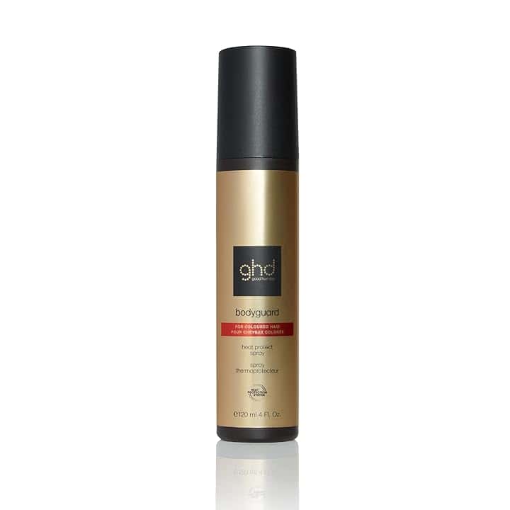 ghd Bodyguard Spray Protettivo per il Calore – Protezione Invisibile e Leggera, Protegge dai Danni da Calore, Protezione UV, Non Appiccicoso e Condizionante – Per Capelli Colorati – 120ml