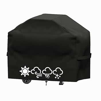 Copertura Barbecue da Esterno,Copri barbecue da Esterno Impermeabile,Telo Copri Barbecue Esterno,Anti Pioggia Polvere Sole Neve Pioggia Feci di Uccelli Tessuto (145X61X117 CM)
