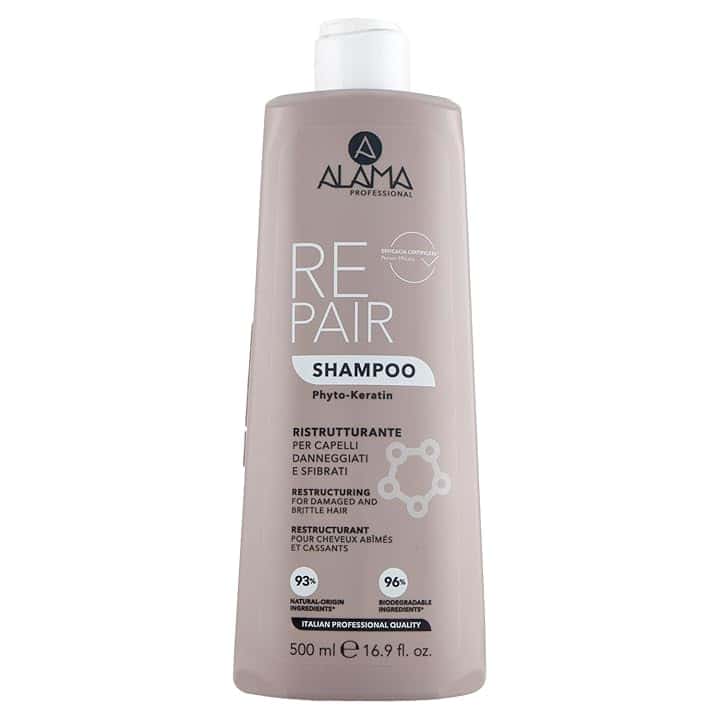 Alama Repair Shampoo Capelli Ristrutturante Con Keratin 500ml