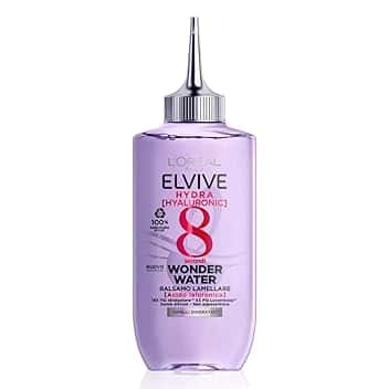 L'Oréal Paris Balsamo Lamellare Elvive Wonder Water Hydra Hyaluronic, Per Dare Lucentezza a Capelli Disidratati, Senza Siliconi, 200 ml