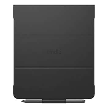 Custodia per Amazon Kindle Scribe, con apertura a libro e aggancio magnetico, in pelle, elegante custodia protettiva | Materiali di origine vegetale