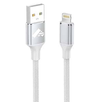 Aioneus Cavo iPhone, 1.8M Ricarica Filo Caricatore iPhone Carica Rapida Certificato MFi Lungo Cavo Lightning USB Caricabatterie Cavetto per iPhone 11 12 13 14 Pro Max Plus Mini XS XR X 8 7 6 SE iPad Global Recycled Standard
