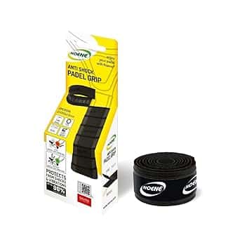 Noene Padel Grip - Fascia per impugnatura anti-shock, larghezza 25 mm x lunghezza 850 mm x spessore 1,6 mm.
