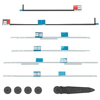 Strisce adesive di Ricambio per Schermo LCD, Kit di Riparazione Professionale Compatibile con Apple iMac 27" A1419 Retina 2017 2019 2020 (con Strumento di Apertura)