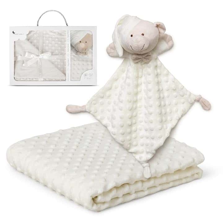 Interbaby PD001-05, Coperta A Bolle Per Bebè E Dou Dou Orso Beige - 720 g