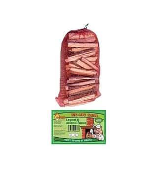 Legnetti accendifuoco 100% abete 3,2 Kg. all'origine.Kit accensione camino stufa - legna da ardere legnetti accendifuoco listelle di puro abete per camino caminetto stufa camino stufa bbq