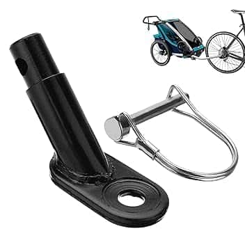 Frizione Rimorchio Bicicletta,Frizione Croozer,Gancio di traino per bicicletta,Frizione per bicicletta per rimorchio,Accoppiamento universale per bicicletta per bambini rimorchio passeggino rimorchio