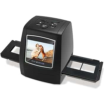 Scanner di film per 35 mm negativi e diapositive, Scanner ad alta risoluzione con 2,4" LCD, Convertitore Nessun PC e software richiesti
