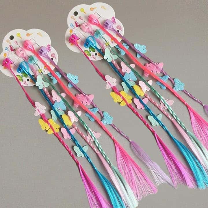 Generic Colorato dolce fresco sporco treccia nuova ragazza performance street dance piccolo Hairpin copricapo