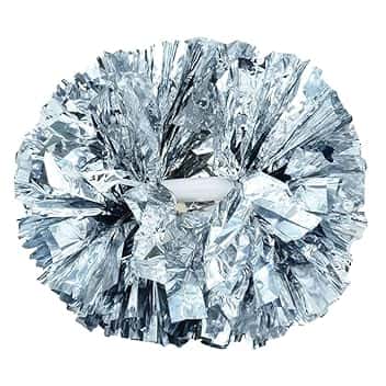 Hooshing 2 pompon da cheerleader con manico a bastone per sport di squadra, danza, cheerleading, bambini e adulti