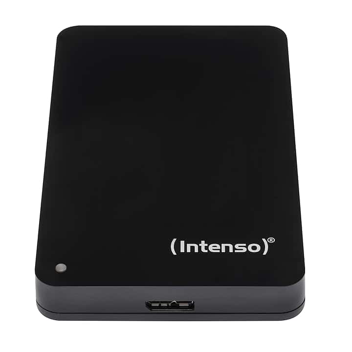 Intenso 6021560 HDD Esterno, 2.50 Pollici, USB 3.0, 1000 GB, Autoalimentato, 5400 RPM, 6000 Mb/s, Nero