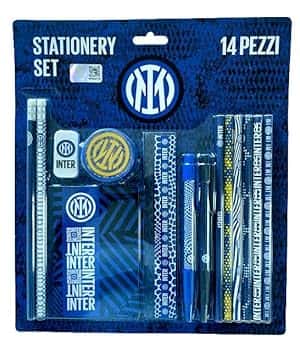 EURO PUBLISHING Inter Set Cancelleria - Prodotto Ufficiale - (Composto da 14 Pezzi)