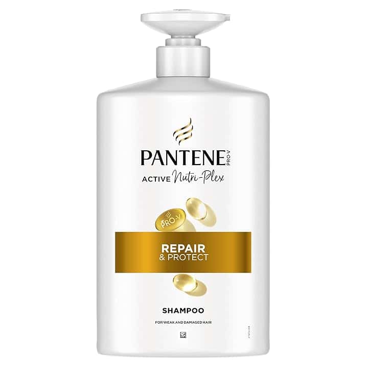 Pantene Shampoo Rigenera E Protegge Capelli Deboli, Secchi, Pro-V Active Nutri-Plex, Dosatore 1000ml