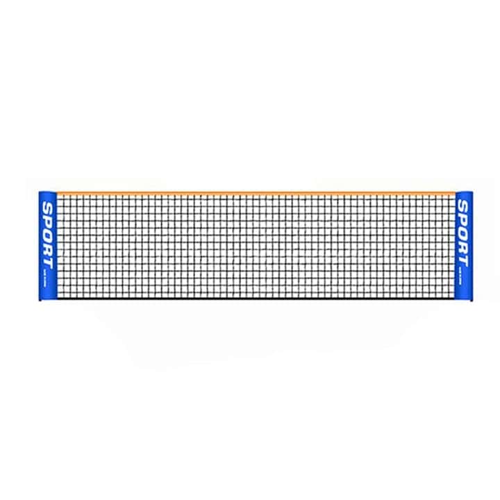 Rete da tennis portatile, rete pieghevole per badminton, rete da pallavolo per piscina, spiaggia, cortile, interni ed esterni, rete per allenamento sportivo per bambini, adulti, calcio, tennis,