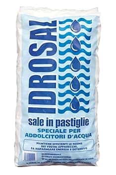acquaverde 8 Sacchi Sale in Pastiglie 25 kg per Addolcitori Ebollizione per Resine Depuratori Addolcitori