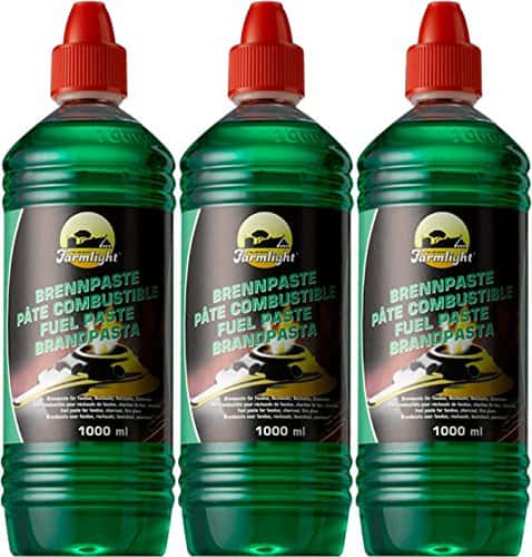 Pasta combustibile gel combustibile, pasta di accensione per fonduta, raclett Grill (3 litri)