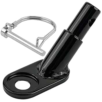 Frizione Rimorchio per bicicletta, 1 pezzo con perno di sicurezza in acciaio legato, gancio di traino per bicicletta, adattatore per rimorchio per bambini, rimorchio per cani, compatibile con e-bike