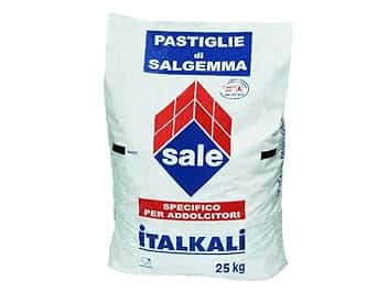 SALE IN PASTIGLIE PER ADDOLCITORI PASTIGLIE SACCO KG.25 ITALKALI