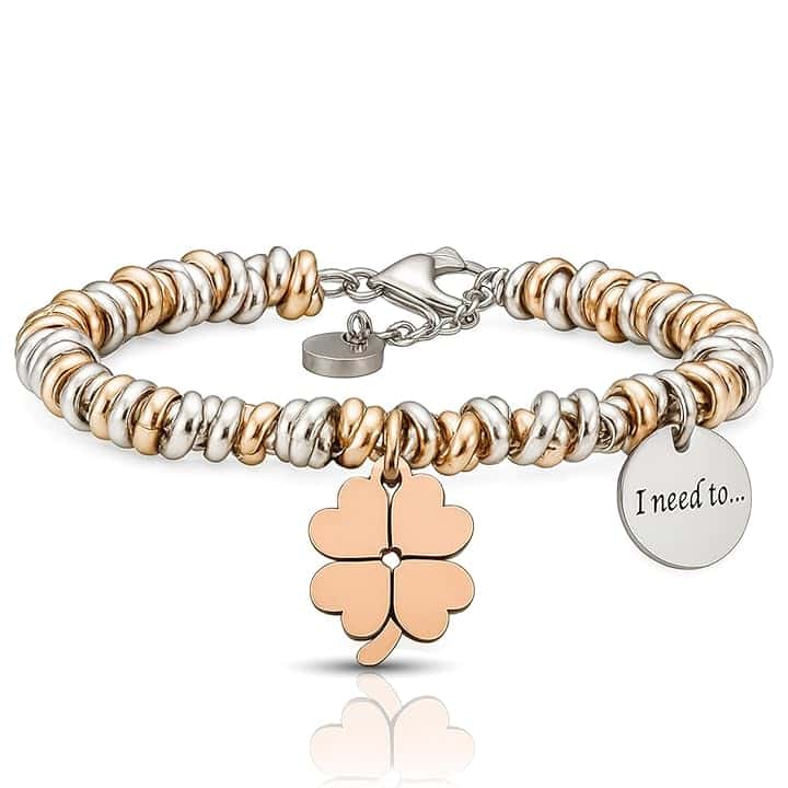 SAGA GIOIELLI Bracciale donna I need to...Collections Protezione, Fortuna, Buoni Auspici, Amore