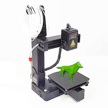 Stampante 3D ad alta precisione, 10-40 mm/s, mini macchine da stampa 3D per principianti fai da te, supporta filamento PLA TPU da 1,75 mm, stampante 3D per principianti con 1 clic, dimensioni