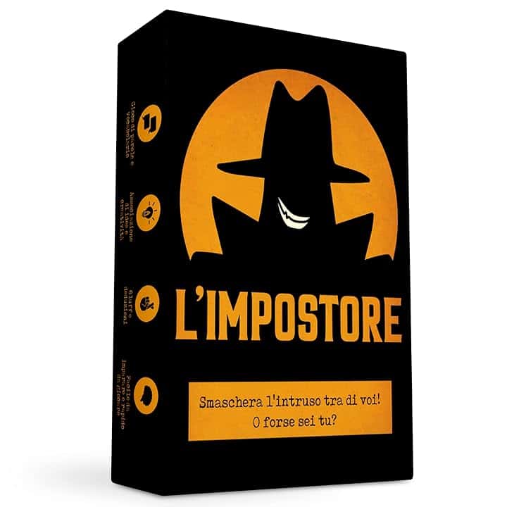 L'Impostore - Riesci a scoprirlo? Bluff, creatività, gioco di parole e di sospetto! Divertente Gioco da tavolo per bambini e adulti