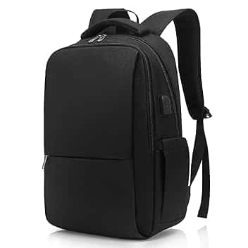 Zaino Porta PC,Zaino PC Portatili con Anello antifurto,Zaino per Computer da 15.6 Pollici Notebook,Zaino per Laptop,Zaino Impermeabile da Uomo per Scuola,Lavoro o Viaggio