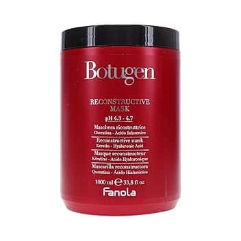 Fanola, Botugen Mask, Maschera Ricostruttrice, Con Acido Ialuronico e Cheratina, 1000 ML