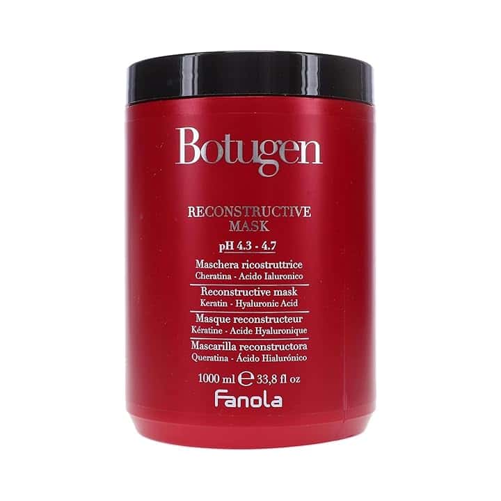 Fanola, Botugen Mask, Maschera Ricostruttrice, Con Acido Ialuronico e Cheratina, 1000 ML