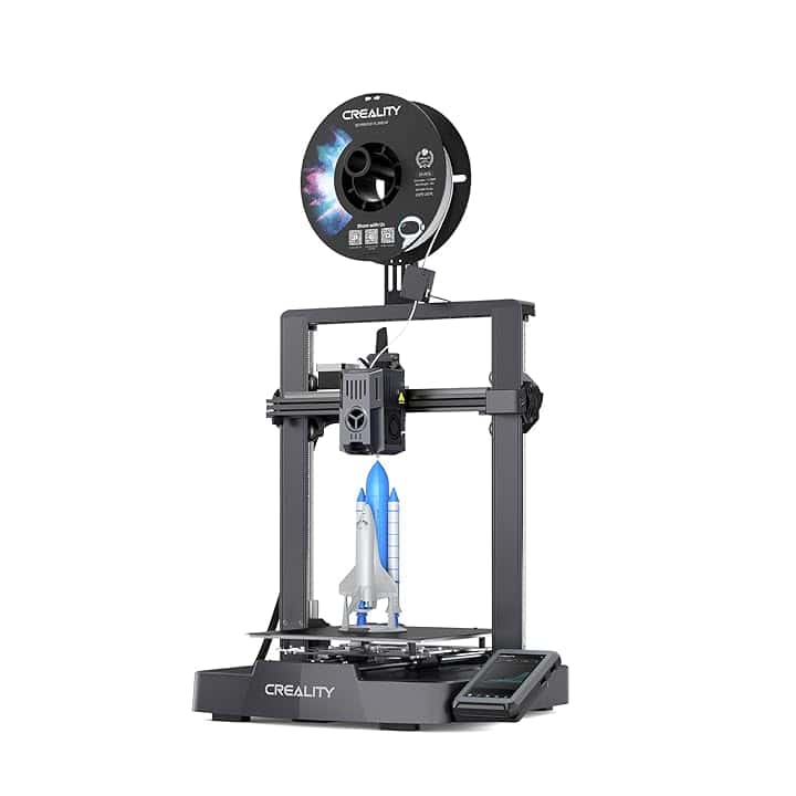 Creality Stampante 3D Ender 3 V3 KE, 500 mm/s di Stampa ad Alta Velocità con Livellamento Automatico, Printer 3D L'estrusore Diretto Sprite Supporta la Stampa a 300℃, Volume di Stampa 220×220×250 mm