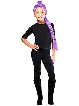 RUBIES PARRUCCA RUMI per bambina, ragazze, k-pop- Rumi, netflix, parrucca, licenza ufficiale Netflix, demon hunters, huntrix, per carnevale, feste e cosplay