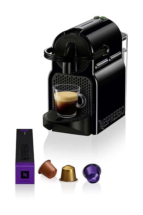 Nespresso Inissia EN80.B Macchina per Caffè Espresso, Black