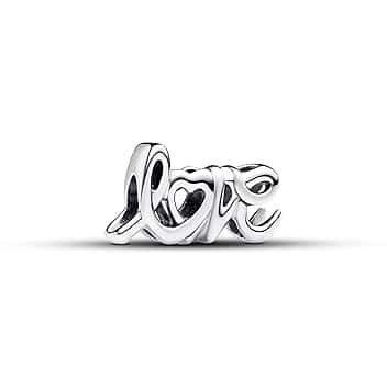 PANDORA Moments - Collezione con scritta “Love”, in argento sterling