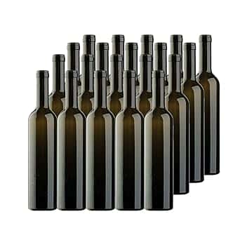 BOTTIGLIA IN VETRO BORDOLESE PER VINO 750ML X 20PZ