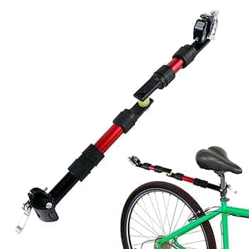 Attacco per Rimorchio Bici, Adattatore Universale per Carrelli, Accessori Portapacchi Posteriore in Lega per Trasporto Bambini Animali Domestici e Avventure all'Aperto