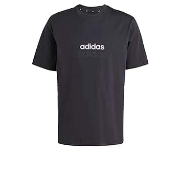 adidas Uomo Essentials Linear Single Jersey Tee