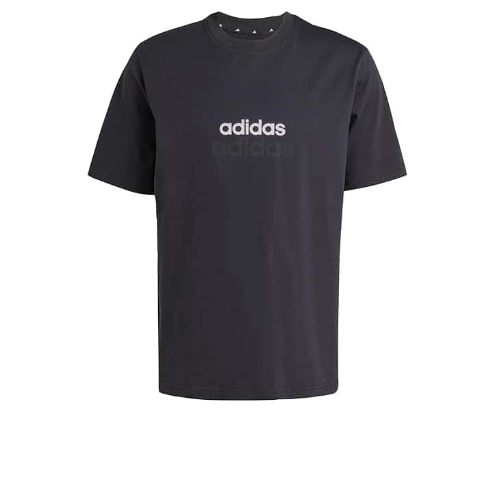 adidas Uomo Essentials Linear Single Jersey Tee