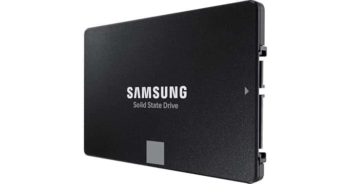 Samsung 870 EVO SSD, Fattore di forma 2,5", Intelligent Turbo Write, software Magician 6, Nero, 500 GB