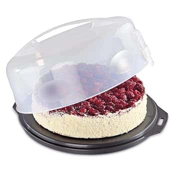 Xavax Contenitore per Torte, Plastica, Trasparente, Ø 31,5 cm