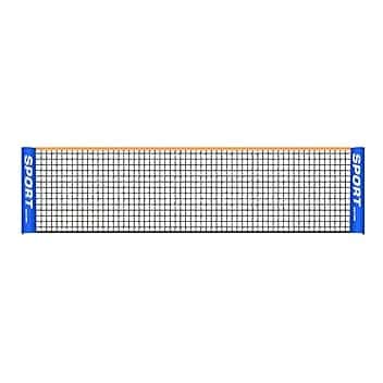 Rete da tennis da calcio, regolabile in altezza, per bambini, accessorio per campo da tennis, fitness, allenamento, per uso interno ed esterno