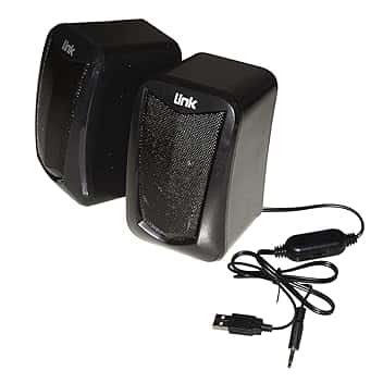 LINK LKSP03 CASSE AUDIO 5 WATT USB con CONTROLLO VOLUME