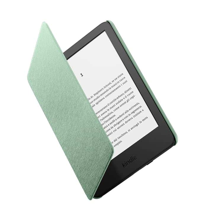 Amazon custodia per Kindle | Custodia protettiva sottile, leggera e pieghevole | Tessuto
