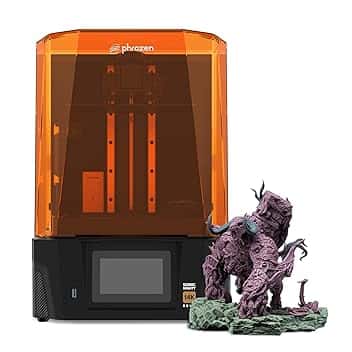 Phrozen Sonic Mighty Revo Stampante 3D Resina | Schermo Mono-LCD 14K da 10,1 pollici | 16.8x24.8 µm alta precisione | Volume di Stampa di 223x126x235 mm | per Professionisti