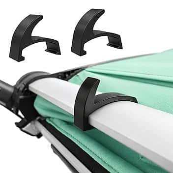 Set di ganci per zaino e borsa adatto per Thule Urban Glide 1/2/3 & Chariot Sport – Passeggino Gancio Rimorchio bicicletta accessori per zaini, borse e caschi