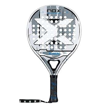 Nox X-Hero Padel Racket, Bianco